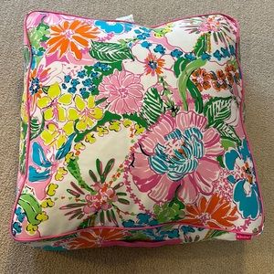 Lilly Pulitzer for Target floor cushion pillow
